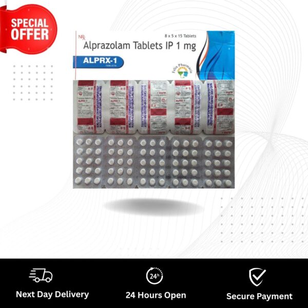 Xanax ALPRX-1 1mg Tablets (Alprazolam)